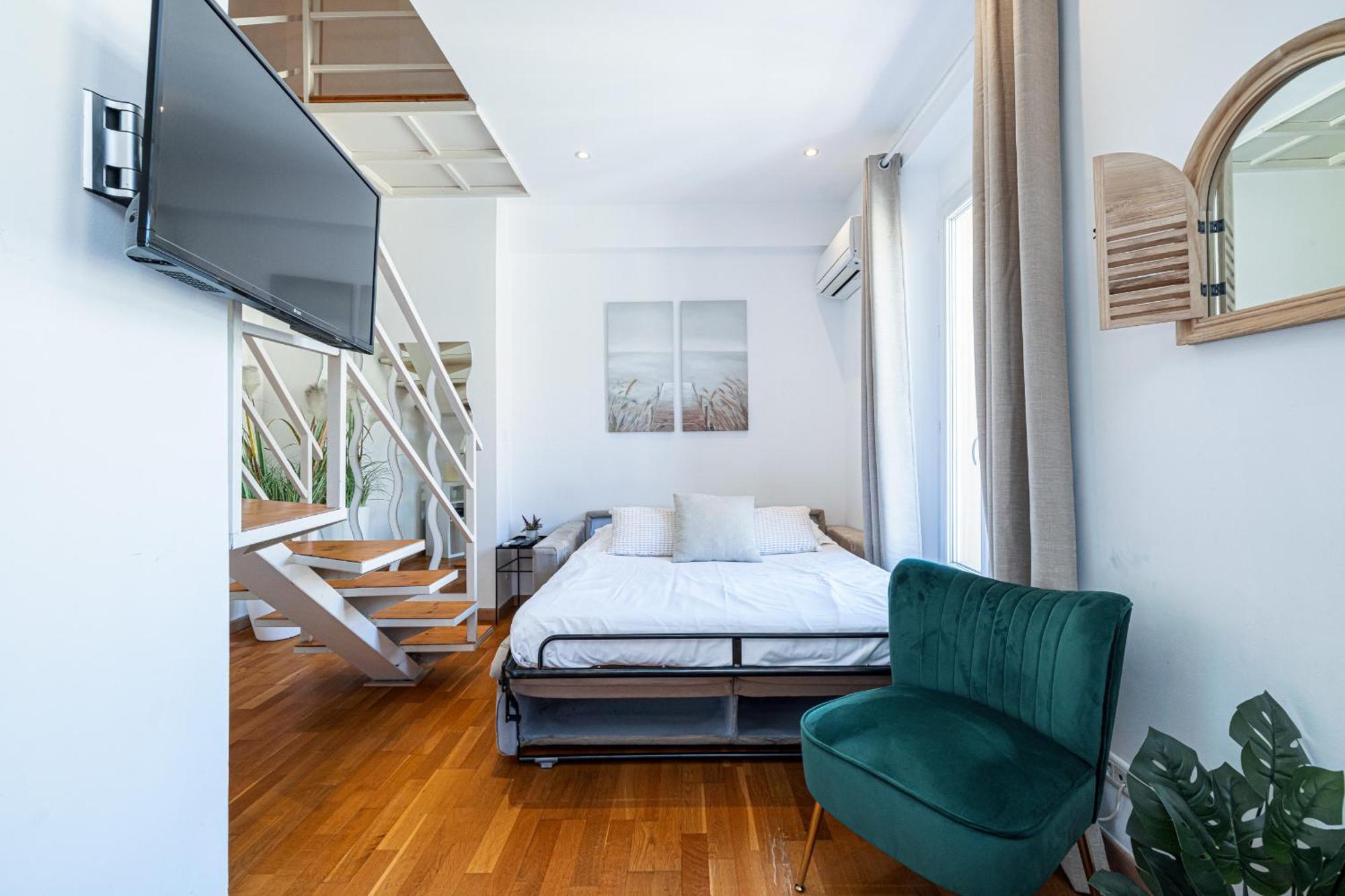 Massena Street - 1 Bdr Duplex With Ac & Parking Appartement Nice Buitenkant foto